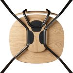 Stuhl im skandinavischen Design aus Metall und Holz Scala Chair von Ekta Living