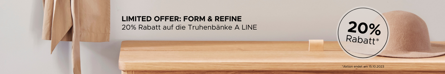 FORM & REFINE Promo