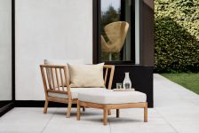 Outdoor Loungesessel Tradition Lounge Chair Skagerak by Fritz Hansen