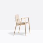 Armlehnstuhl MALMÖ 395 von Pedrali aus Eschenholz