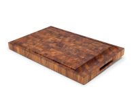 Massives Schneidebrett DANIA CUTTING BOARD von Skagerak mit Saftrille in den Maßen 56 x 35 cm  Schneidebrett mit Saftrille in 56 x 35 cm - DANIA CUTTING BOARD von Skagerak