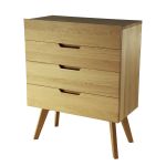 Kommode mit Beinen aus Eichenholz- DWELLER von Jan Kurtz 