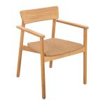 CARMEN DINING CHAIR von Traditional Teak - Outdoor Armlehnstuhl 