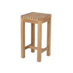 Der 60cm hohe Blumenhocker SAMOA FLOWER aus Teakholz für den Outdoorbereich Blumenhocker aus Teak in 60cm - SAMOA FLOWER von Jan Kurtz