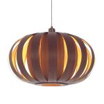 Design-Hängelampe URCHIN PENDANT aus Walnuss in runder Form Design-Hängelampe aus Walnuss in runder Form von Tom Raffield - URCHIN PENDANT