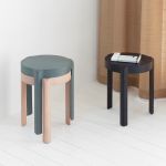 Hocker aus Holz in verschiedenen Farben von STATTMANN Neue Möbel - ADD STOOL
