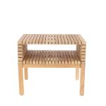 Outdoor-Beistelltisch aus Teakholz für Garten und Terrasse - SAMOA von Jan Kurtz