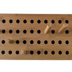 Designer Wandgarderobe aus Bambus - SCOREBOARD von We Do Wood