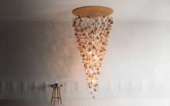 Kronleuchter Holz Large FLOCK CHANDELIER von Tom Raffield