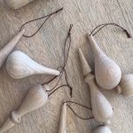 Weihnachtsbaumschmuck-Set MY WOOD DECORATION von Trine Find in Eiche natur MY WOOD DECORATION von Trine Find - Weihnachtsbaumschmuck-Set in Eiche natur