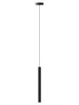 LED Pendelleuchte CHIMES TALL aus Holz in Eiche, schwarz gebeizt von UMAGE LED Pendelleuchte schmal aus Holz in Eiche schwarz - CHIMES TALL LAMP von UMAGE