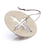 3D Weihnachtsschmuck aus Holz Trine Find