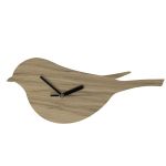Dekorative Wanduhr VOGELUHR in Form eines Vogels aus natürlich schönem Eichenholz von Raumgestalt VOGELUHR von Raumgestalt - Holz Wanduhr in Form eines Vogels