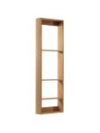 Seitenansicht Wandregal aus Holz in Eiche - FOURSQUARE von We Do Wood 
