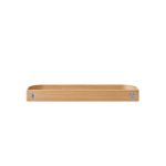 Wandregal schmal aus Holz in Eiche natur mit 79 cm Breite - EPOCH SHELF von MENU