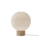 runde Design Tischleuchte mit Lampenschirm aus Papier Model 375 Extra Small von LE KLINT