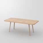 UNA von vitamin design - moderner Massivholz Esszimmertisch in Eiche gekalkt