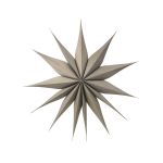 Großer Holzstern VENOK in Fungi von Broste Copenhagen als Deko für Weihnachten im skandinavischen Stil  großer Holzstern als Deko für Weihnachten - VENOK L von Broste Copenhagen
