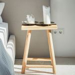 MILK von Jan Kurtz Möbel - Beistelltisch aus Teak