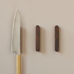 SINGLE KNIFE MAGNET von Noyer - magnetischer Messerhalter für die Wand 