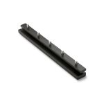 Hakenleiste CUTTER RACK aus Holz in schwarz lackierter Eiche von Skagerak mit 72 cm Länge und 5 Metallhaken Hakenleiste aus Holz in Eiche schwarz in 72 cm - CUTTER RACK von Skagerak