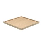 Quadratisches Tablett SQUARE TRAY 225 in Eiche natur von The Oak Men Serviertablett 325 in Eiche natur - SQUARE TRAY von The Oak Men
