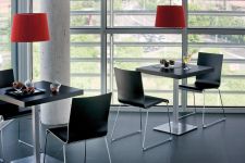 Esstisch Stuhl aus Holz von Pedrali - KUADRA 1328