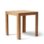 ELEMENT TABLE von FORM & REFINE - quadratischer Holztisch 70 x 70 cm