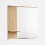 Spiegel mit Holzregal MIRROR WITH A SHELF von MOEBE aus FSC-zertifizierter Eiche Mirror with a Shelf von Moebe Spiegel mit Holzregal