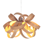 Designer Hängeleuchte SKIPPER aus Eiche von Tom Raffield Pendelleuchte SKIPPER aus Eiche von Tom Raffield