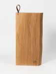 Schneidebrett CHOP CHOP #4 aus Holz mit Leder von Rio Lindo - Maße: 50 x 23 x 4,5 cm Schneidebrett aus Holz und Leder - CHOP CHOP CUTTING BOARD #4 von Rio Lindo