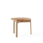 Runder Wohnzimmertisch aus Holz mit 50 cm Durchmesser - PASSAGE LOUNGE TABLE von Audo Copenhagen