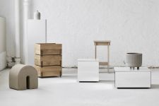 Hochwertige verarbeitete Stapelkisten aus Holz im 3er-Set STACK STORAGE BOX von Kristina Dam