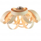 Tom Raffield - Skipper - moderne Deckenleuchte aus Holz - Ø 62 cm