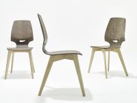 bequemer Stuhl aus Holz im modernen Design - FINN von sixay