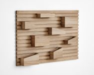 Dekorative Schreibtisch Aufbewahrung INPUT ORGANISER aus Holz für die Wand von WOUD  Schreibtisch Aufbewahrung aus Holz für die Wand - INPUT ORGANISER von WOUD