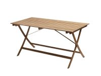 Großer, länglicher Teakholz Klapptisch SELANDIA TABLE von Skagerak by Fritz Hansen für vier Personen Teakholz Klapptisch in 147 cm SELANDIA TABLE von Skagerak