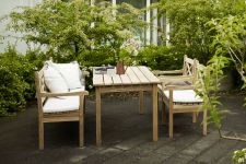 Klassischer Holz Gartentisch mit 140 cm Länge - SKAGEN von Skagerak