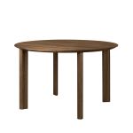 Runder Esstisch aus Eichenholz in dunkel - Der Comfort Circle Dining Table von Umage