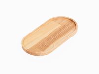 Kleines Serviertablett NIYA OVAL TRAY von Rio Lindo mit einer Länge von 24 cm Serviertablett oval aus Holz mit 24 cm Länge - NIYA OVAL TRAY von Rio Lindo