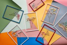 Bilderrahmen in schwarz oder weiß aus Aluminium in A5, A4, A3 und A2 - FRAME von Moebe