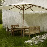 DRACHMANN von Skagerak - klassisches Gartenset aus Holz im skandinavischen Design
