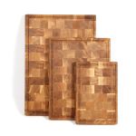 WOODSTONE von Rio Lindo - Holz Schneidebrett mit Saftrille