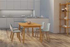Moderner Design Esstisch LOCA von vitamin design aus Holz mit runden Beinen Moderner Esstisch aus Holz mit runden Beinen LOCA von vitamin design