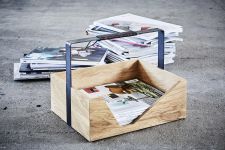 Design Zeitschriftenablage aus Eiche - CARRIE von The Oak Men