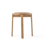 Stapelbarer Hocker aus Holz - PASSAGE STOOL von Audo Copenhagen