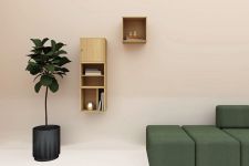 Wandregalsystem Würfel aus Holz Kombi 1 - S10 SIGNATURE von Andersen Furniture