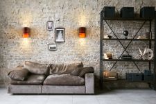 Moderne Wandleuchte aus Holz - FUNK 16/26W von dreizehngrad