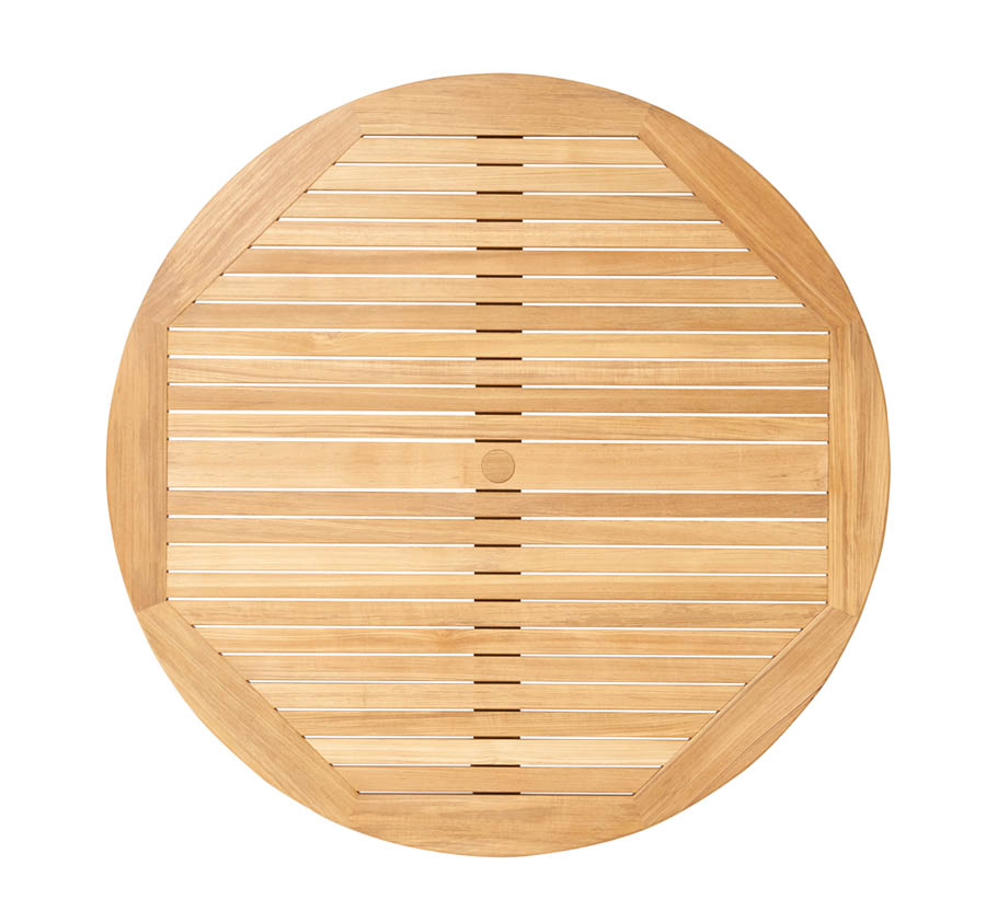Runder Teak-Gartentisch WILLIAM von Traditional Teak