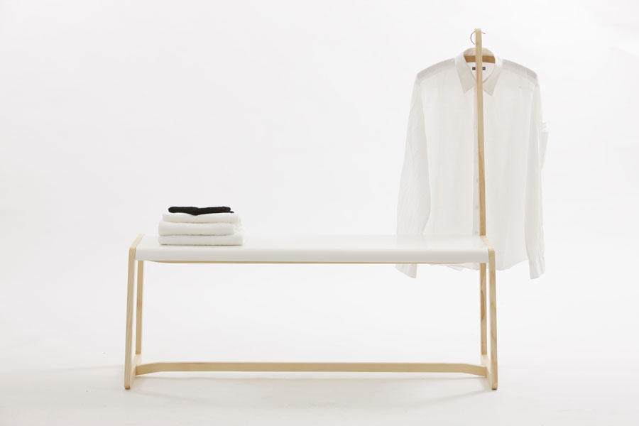 Sitzbank für Bad und Schlafzimmer - Die Bank von ellenberger design Sitzbank für Bad und Schlafzimmer - Die Bank von ellenberger design